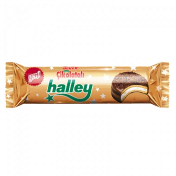 Halley Chocolate Marshmallow Biscuit Ulker