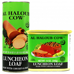 Luncheon Meat (Chicken & Beef) AL HALOUB COW