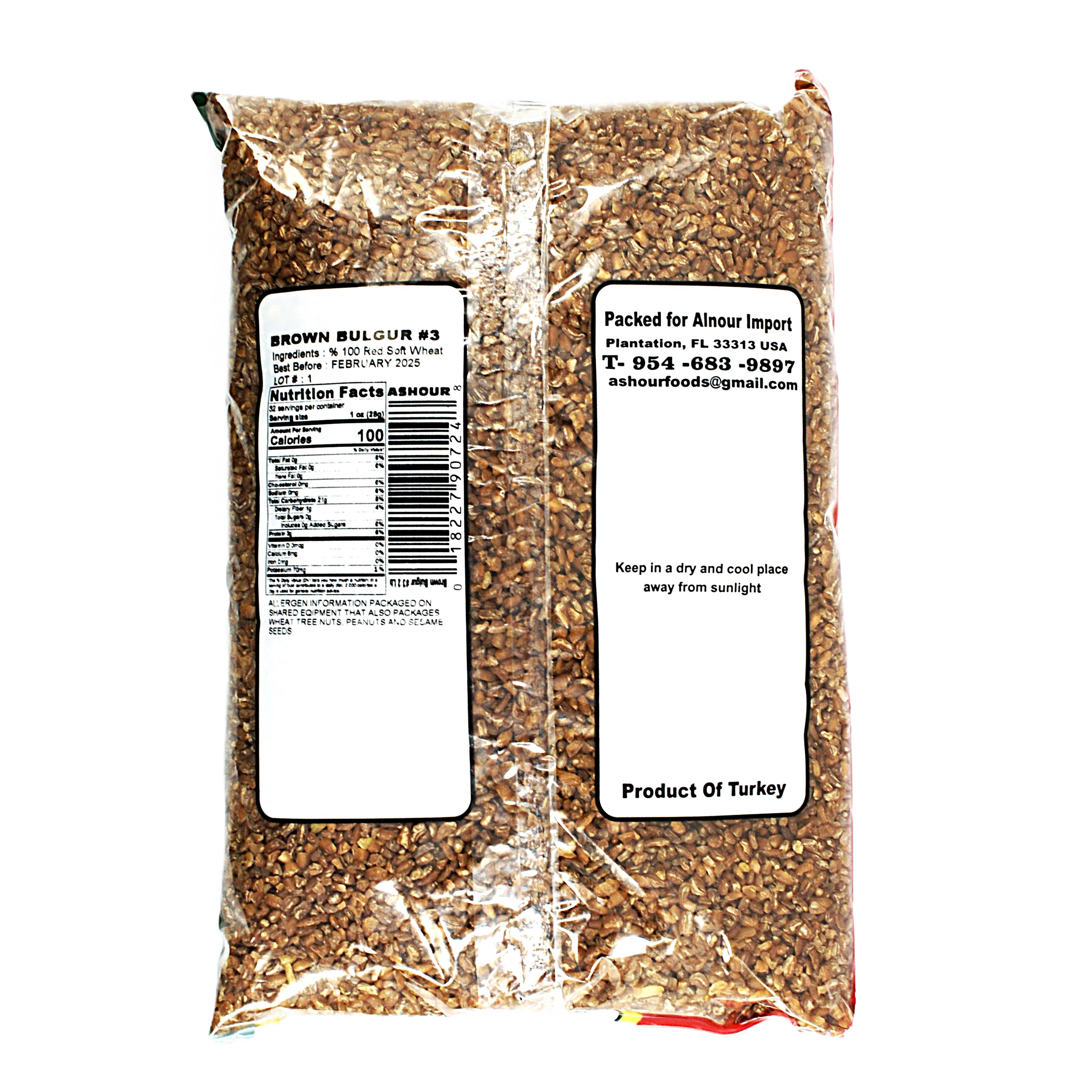 Cracked Wheat Ashour (Bulgur) - Image 2