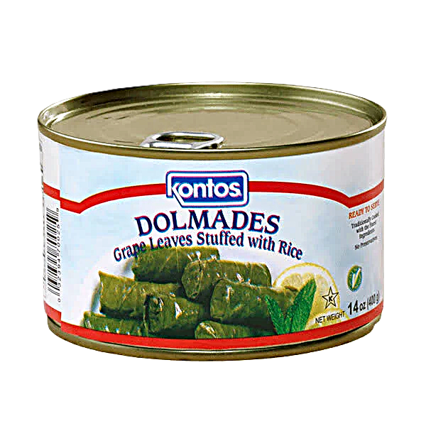 Stuffed Grape Leaves Kontos